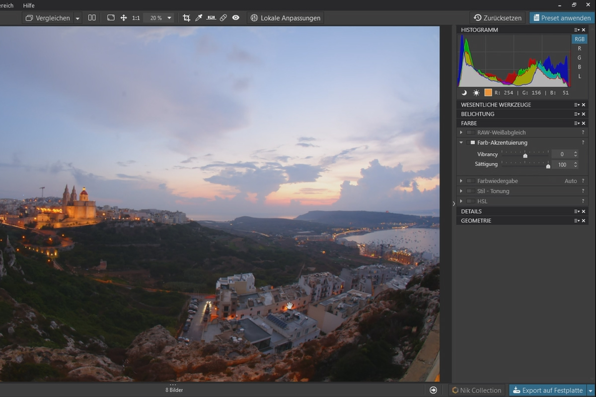 DxO PhotoLab Eğitimi: 4.2 | Renk vurgusu