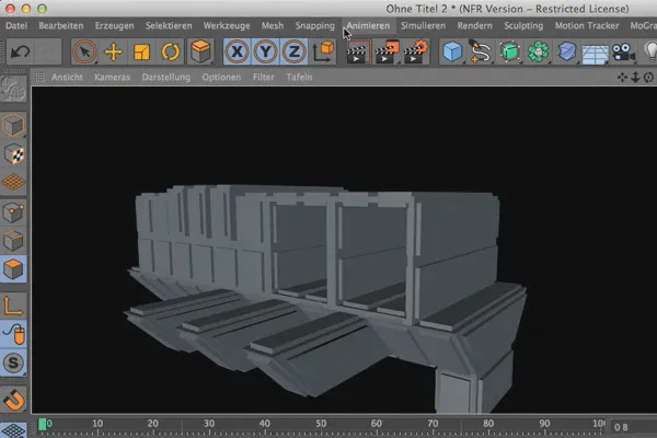 Cinema 4D зустрічає Photoshop: I - 2.14. Будуємо ще власні та стокові споруди.