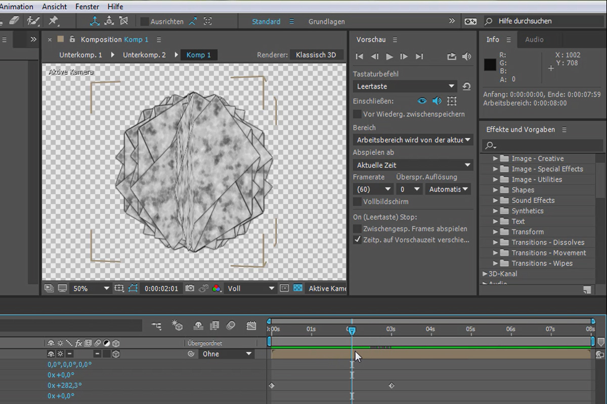 Nytt i Creative Cloud: After Effects CC 2015.1 (november 2015) - Ny cachebeteende