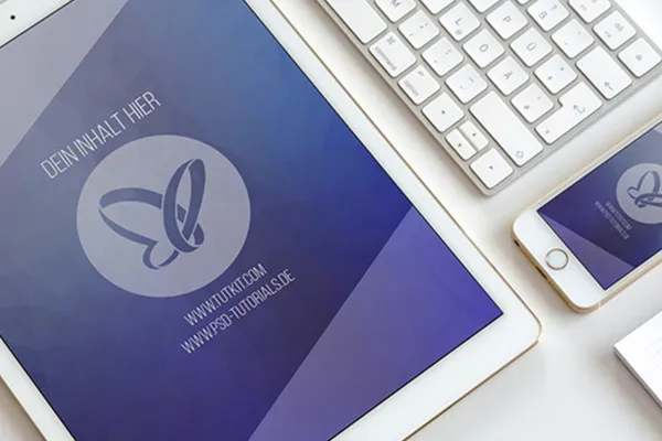 Maketui „Affinity Photo“: planšetinis kompiuteris ir išmanusis telefonas – 3 versija.