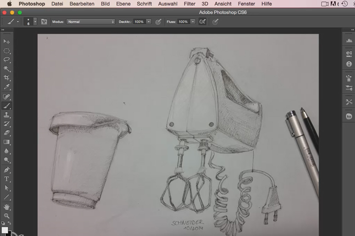 Digital Painting in Photoshop – Tutorial zum digitalen Zeichnen