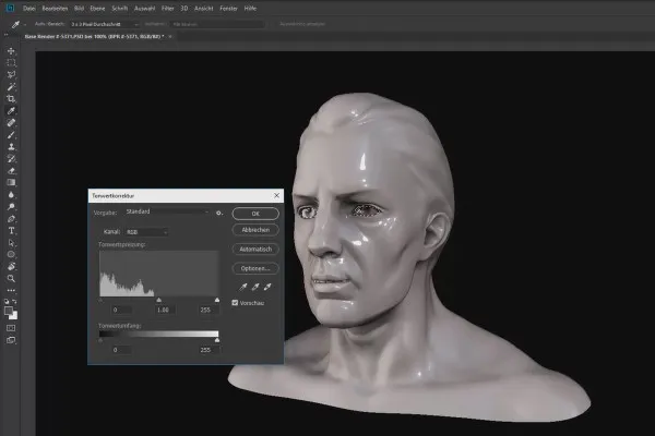 ZBrush 2018 og 4R8 - Video-opplæring om oppdateringene: 14 ZBrush til Photoshop