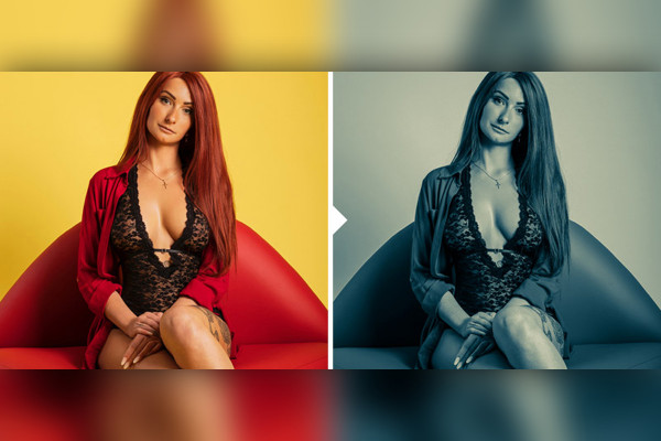 Akt ve Boudoir görünümleri için önceden ayarlanmışlar (Lightroom, Camera Raw): 22 | Siyah, Beyaz ve Yeşil