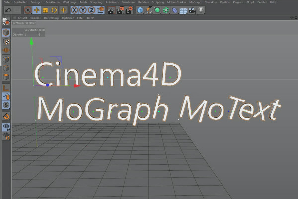 Cinema 4D MoGraph for begyndere - 3.4 MoText