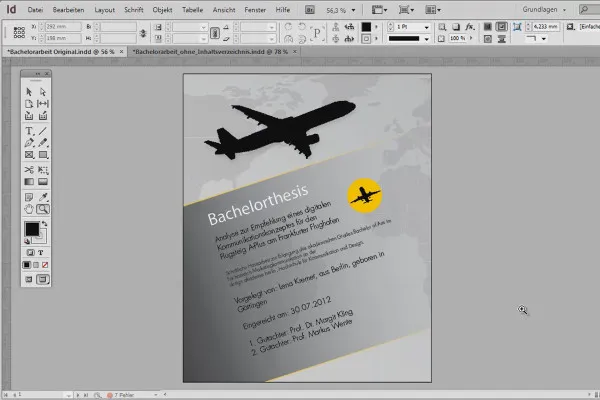 Membuat tugas seminar profesional: Daftar isi.
