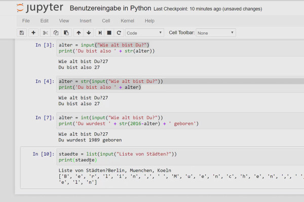 Programmation Python pour débutants - 23 Entrée de l'utilisateur.