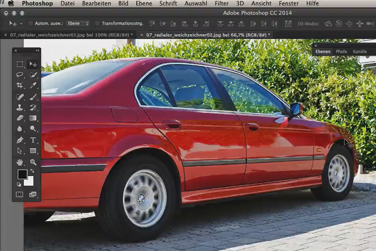 Nyt i Creative Cloud: Photoshop CC 2014 (juni 2014) - 08 Den cirkulære sløring