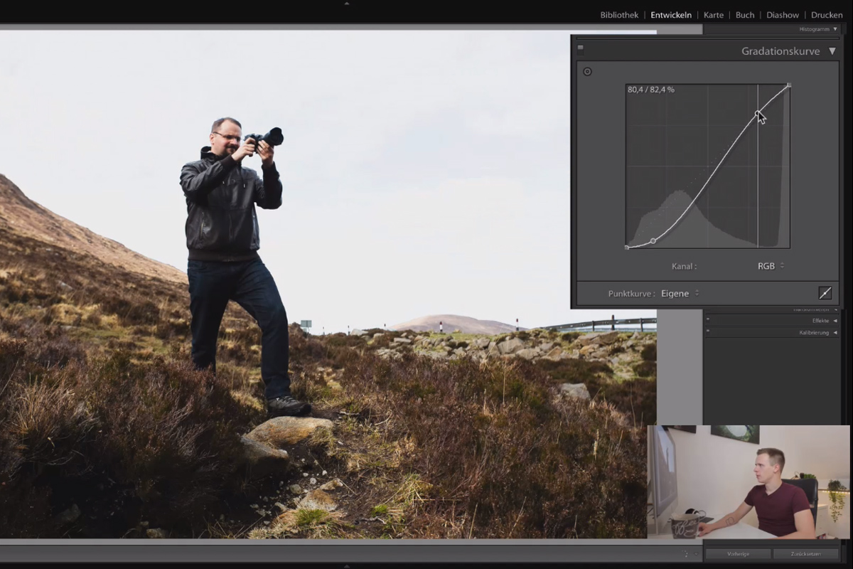 Tutorial de Lightroom Classic CC: 4.8 | Curva de gradación