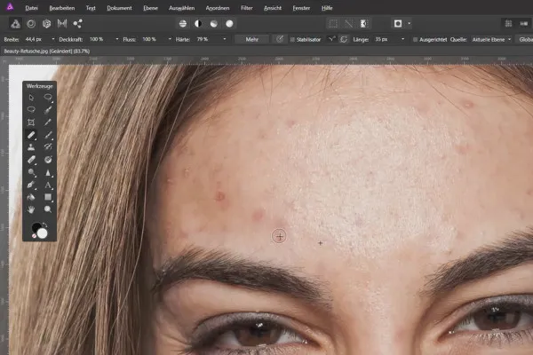 Ilutöötlus Affinity Photos: 02 | Häirete eemaldamine