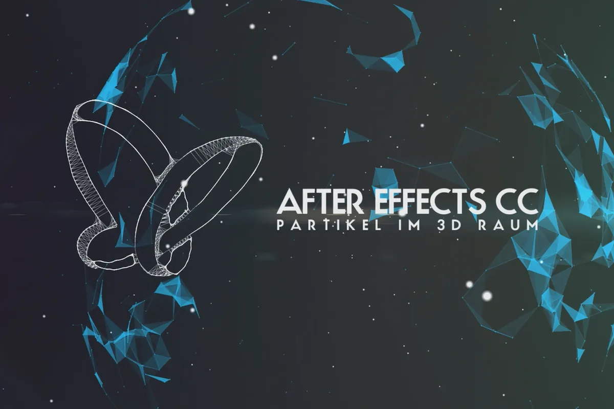 After Effects: 플러그인 트랩 코드 파티큘러 (2/5) - 3D 공간에서 입자