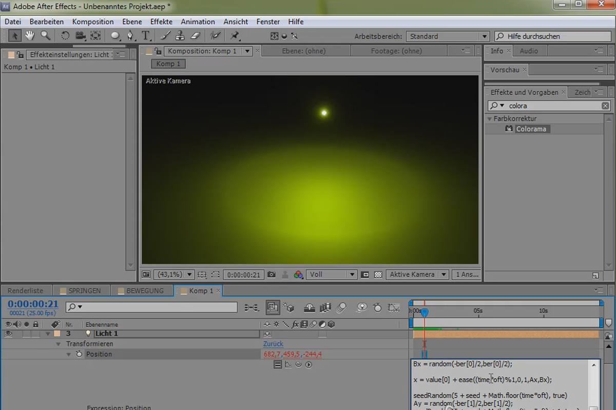Expressions in AE - Random jumping