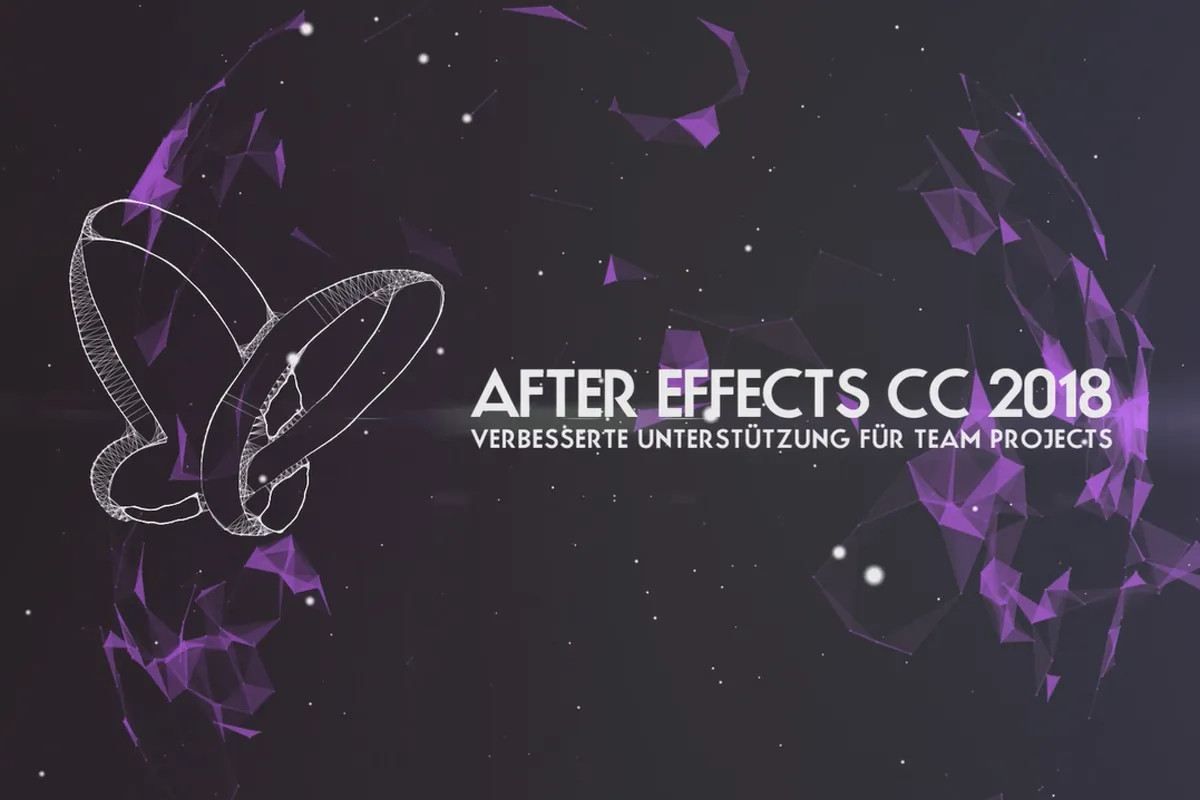 크리에이티브 클라우드의 새로운 기능: After Effects CC 2018 (2018년 4월) - 팀 프로젝트 지원이 개선되었습니다