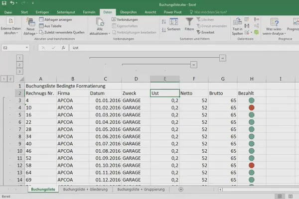 Dasar-dasar Excel – Pengantar untuk Pemula: 24 Mengelompokkan dan Menggabungkan dengan Subtotal