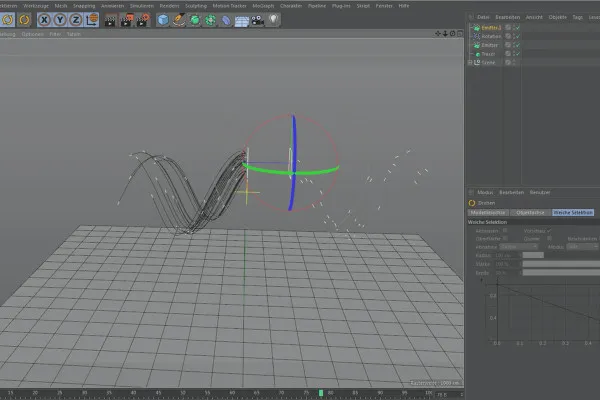 Cinema 4D MoGraph für Einsteiger – 3.5 Tracer