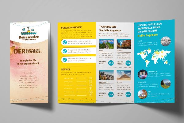 Designmal for flyers og brosjyrer – versjon 24