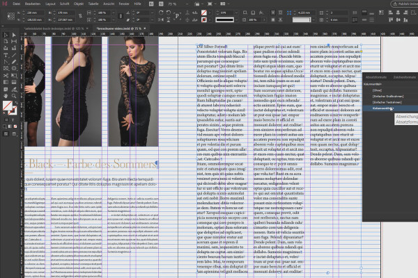Apprendre InDesign - Tutoriel pour débutants : 3.6 Colonne en un clic via des formats d'objet