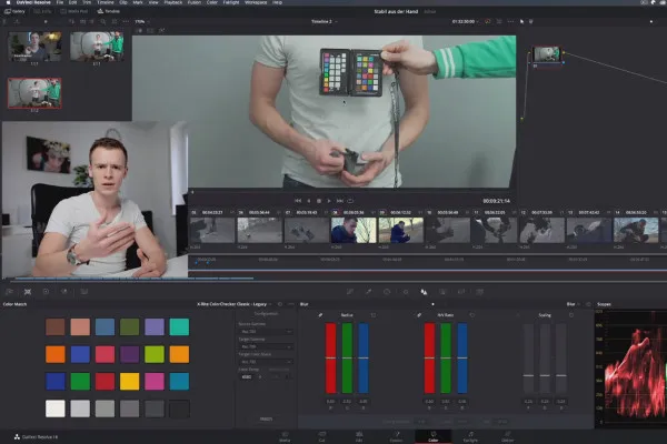 DaVinci Resolve-Tutorial: 4.5 | Color Match