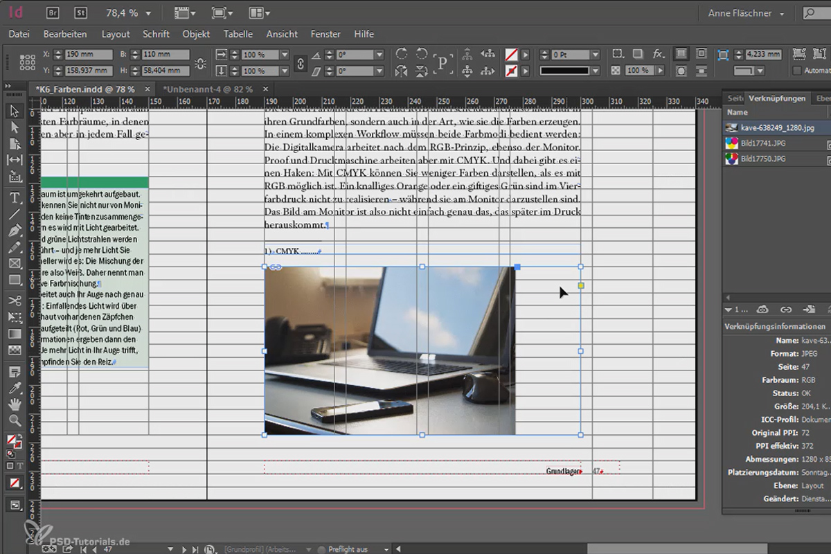 Grandes proyectos en Adobe InDesign - 3.12 - Colocación y gestión de gráficos e imágenes