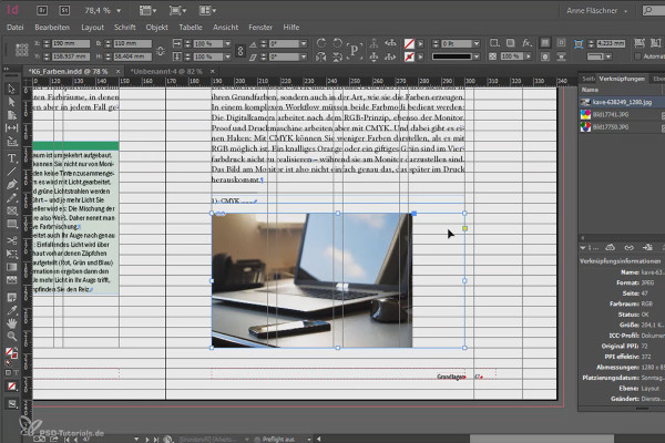 Adobe InDesign'da büyük projeler - 3.12 - Grafikleri ve resimleri yerleştirme ve yönetme