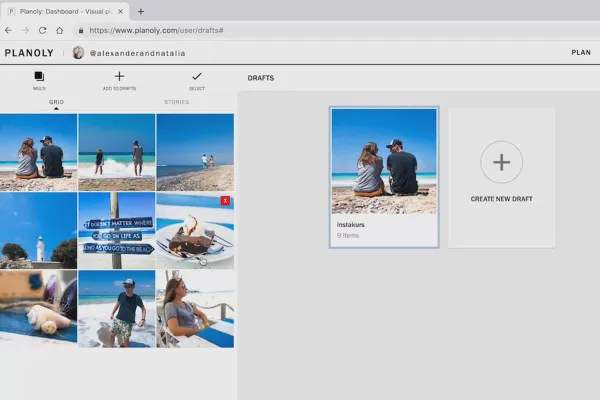 Instagram-tutorial: Få flere følgere | 4.8 dit personlige Instagram-tema med dine billeder