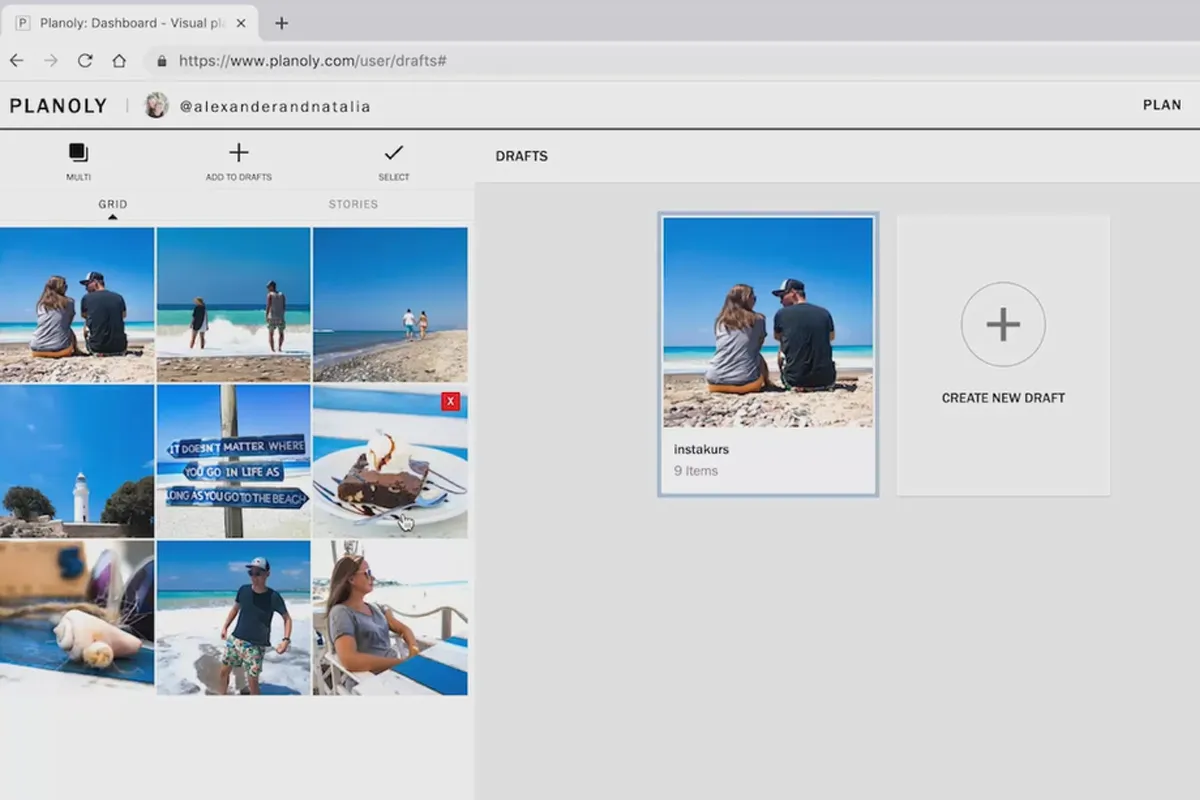 Instagram-tutorial: Få flere følgere | 4.8 dit personlige Instagram-tema med dine billeder