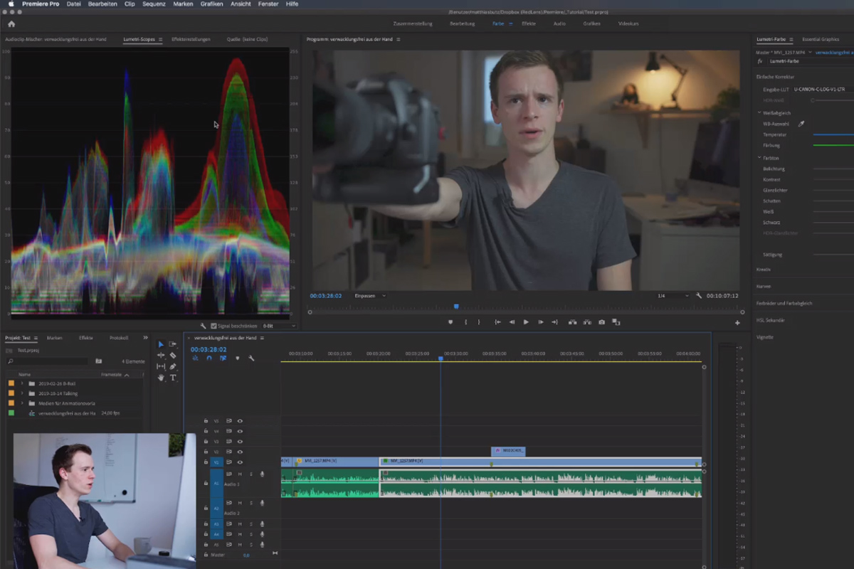 Premiere Pro CC Kılavuzu: 4.3 | Video Kapsamları
