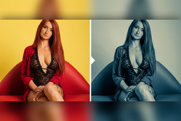 Akt ve Boudoir görünümleri için önceden ayarlanmış (Lightroom, Camera Raw): 24 | Cool Siyah, Beyaz ve Yeşil