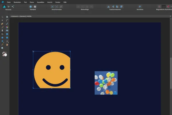Affinity Designer-Tutorial – Grundlagen: 4.7 | Vektorzuschnitt-Werkzeug