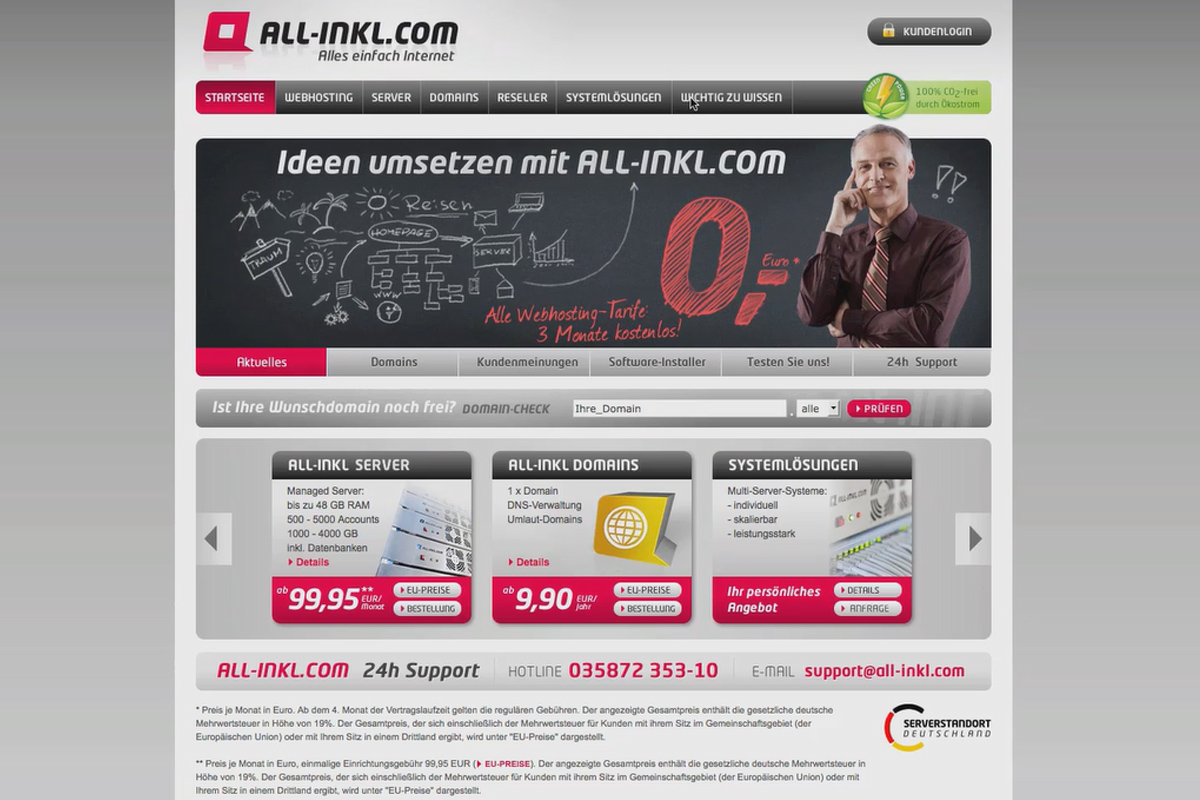 Gagner de l'argent avec la formule AdSense - 5.3 Considérations sur le fournisseur d'hébergement