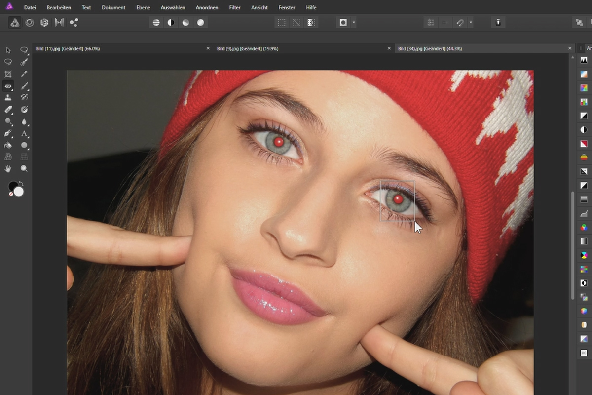 Affinity Photo opplæringsvideo - Grunnleggende: 3.6 | Reparasjonsverktøy