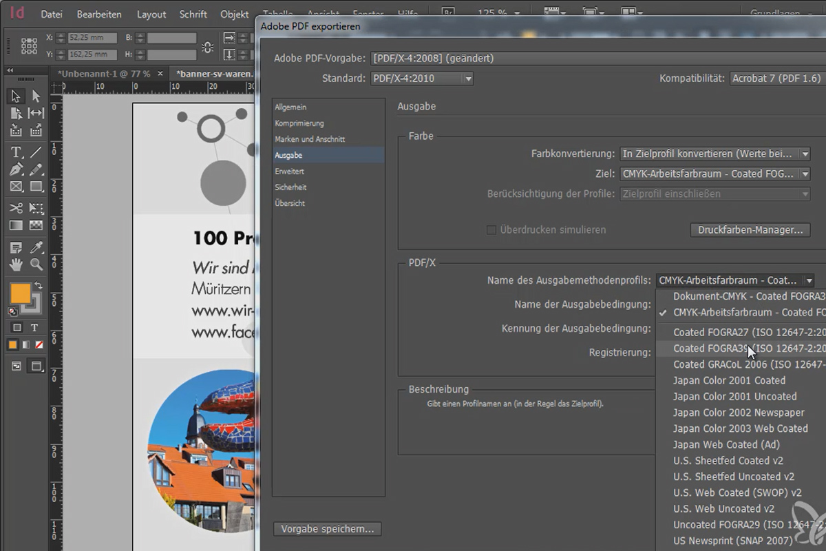 Download and install missing color profiles