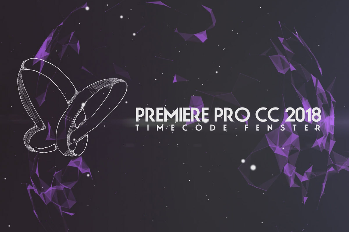 Nytt i Creative Cloud: Premiere Pro CC 2018 (april 2018) - Timecode-fönster.