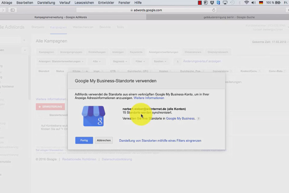 Google AdWords - less costs, more customers - 6.5 Ad extension: Location