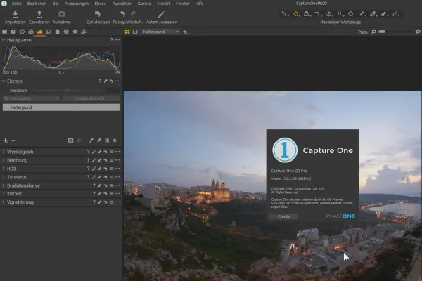Capture One Pro 20-Tutorial: 5.1 | Anpassungen der Benutzeroberfläche