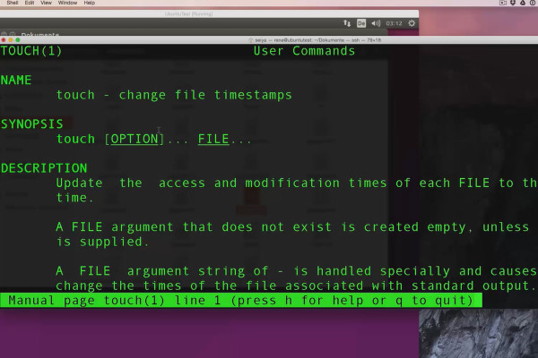Linux for beginners - 6.2 Creating and deleting files