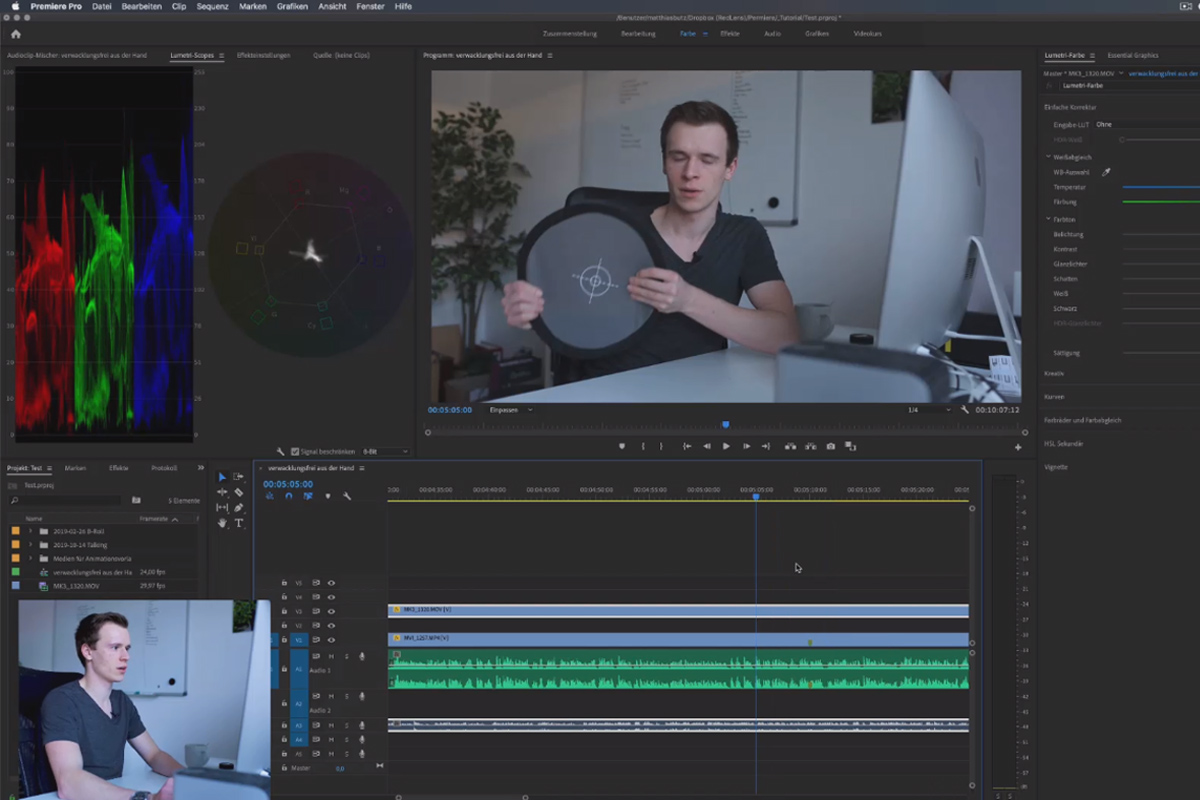Premiere Pro CC Kılavuzu: 4.4 | Beyaz Ayarı