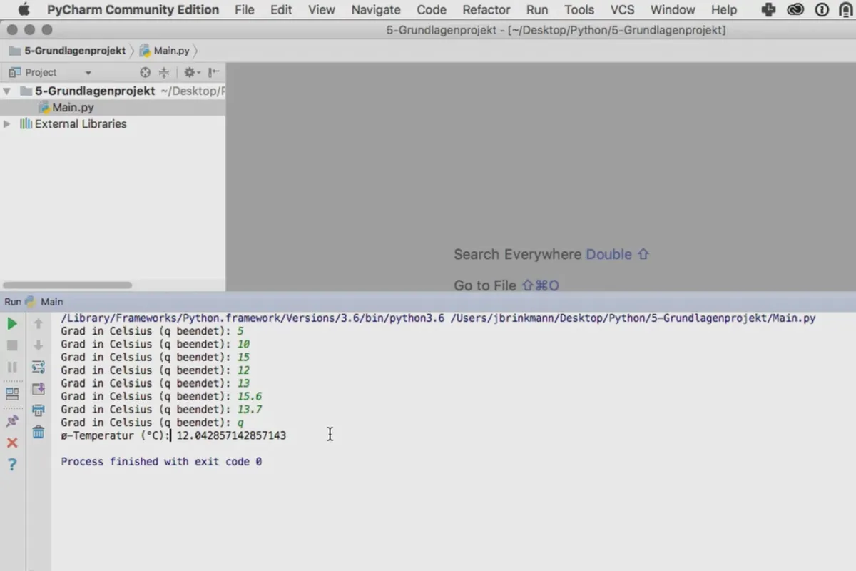 Memprogram dengan Python - Tugas 5.1: Membaca nilai dan menghitung rata-rata.