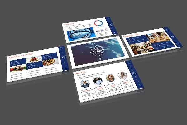 Modello di layout per PowerPoint: Ristorante