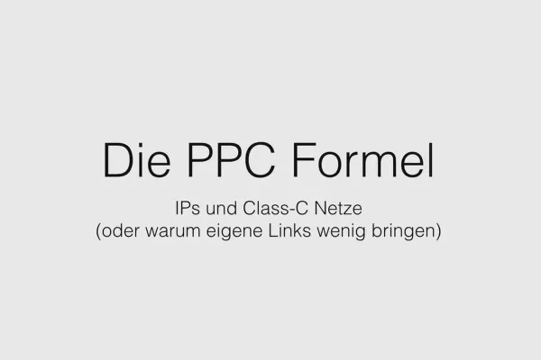 Tjen penge med AdSense-formlen - 5.4 IPs og Class-C-netværk