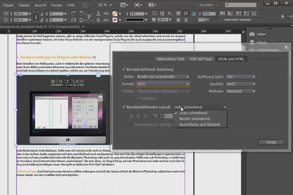 Nytt i Creative Cloud: InDesign CC 9 (juni 2013) - ePUB