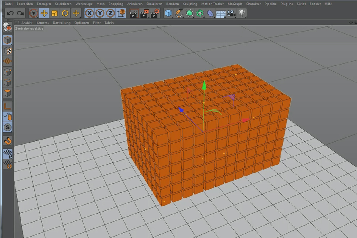 Cinema 4D MoGraph for begyndere - 1.1 Klonobjekt