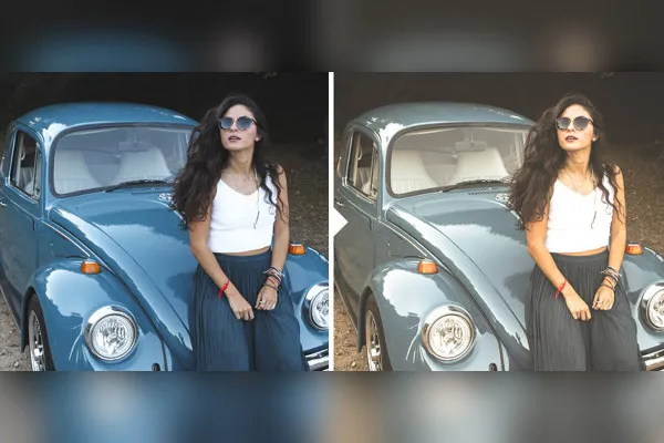 Preset for vintage and retro looks (Lightroom, Camera Raw): 25 | Color Loss Look Light
