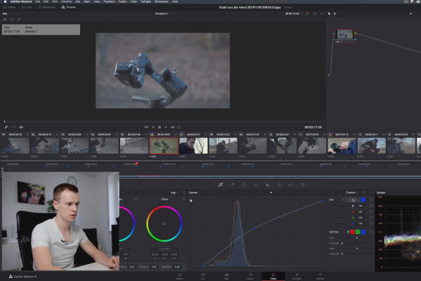 DaVinci Resolve Eğitimi: 4.7 | Curves – Tonlama Eğrisi