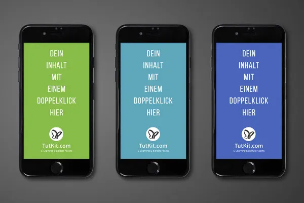 Mockup con smartphone, cellulare (iPhone) - Versione 26