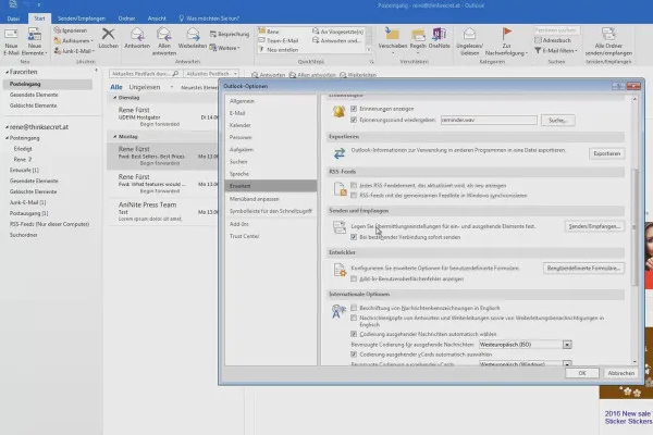 Mai bine în Outlook: Devino un erou al biroului - 27 Setările/opțiunile Outlook