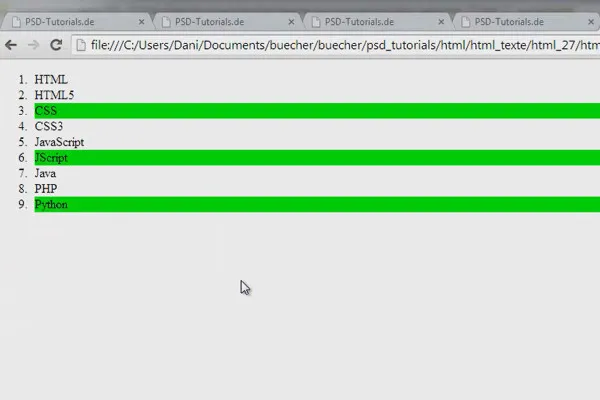HTML & CSS voor beginners (Deel 27): Zo werkt de toegang met de selectoren (2)