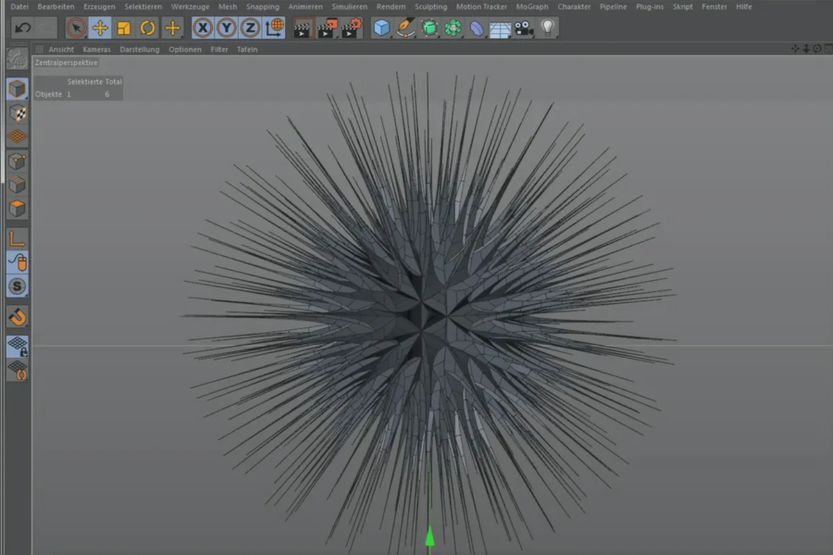 Cinema 4D MoGraph für Einsteiger – 3.8 MoExtrudieren