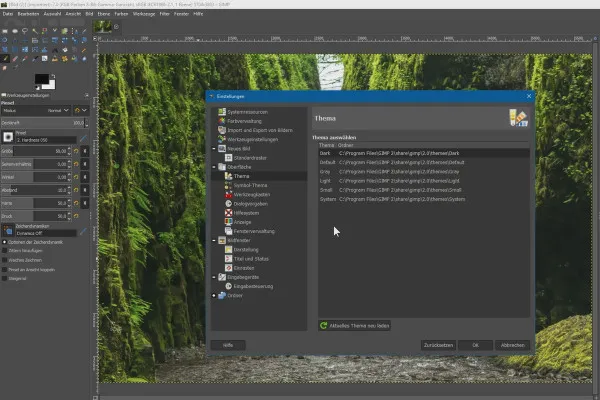 Nové funkcie v GIMP 2.10: 1.1 | Nové používateľské rozhranie