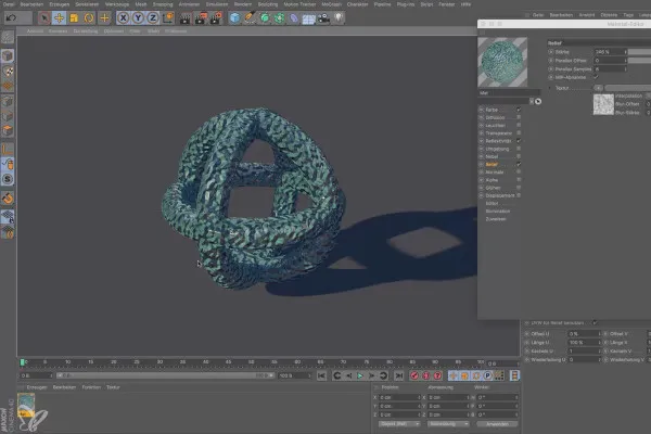 시네마 4D 입문자를 위한 - 3D 실무: 4.4 재질 편집기