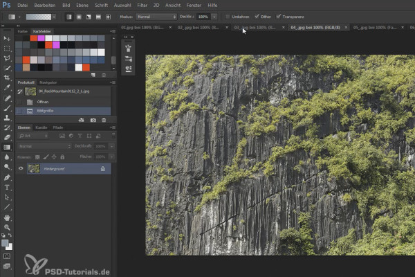 Digitalt maleri & matte painting: Bruk egnede fototeksturer